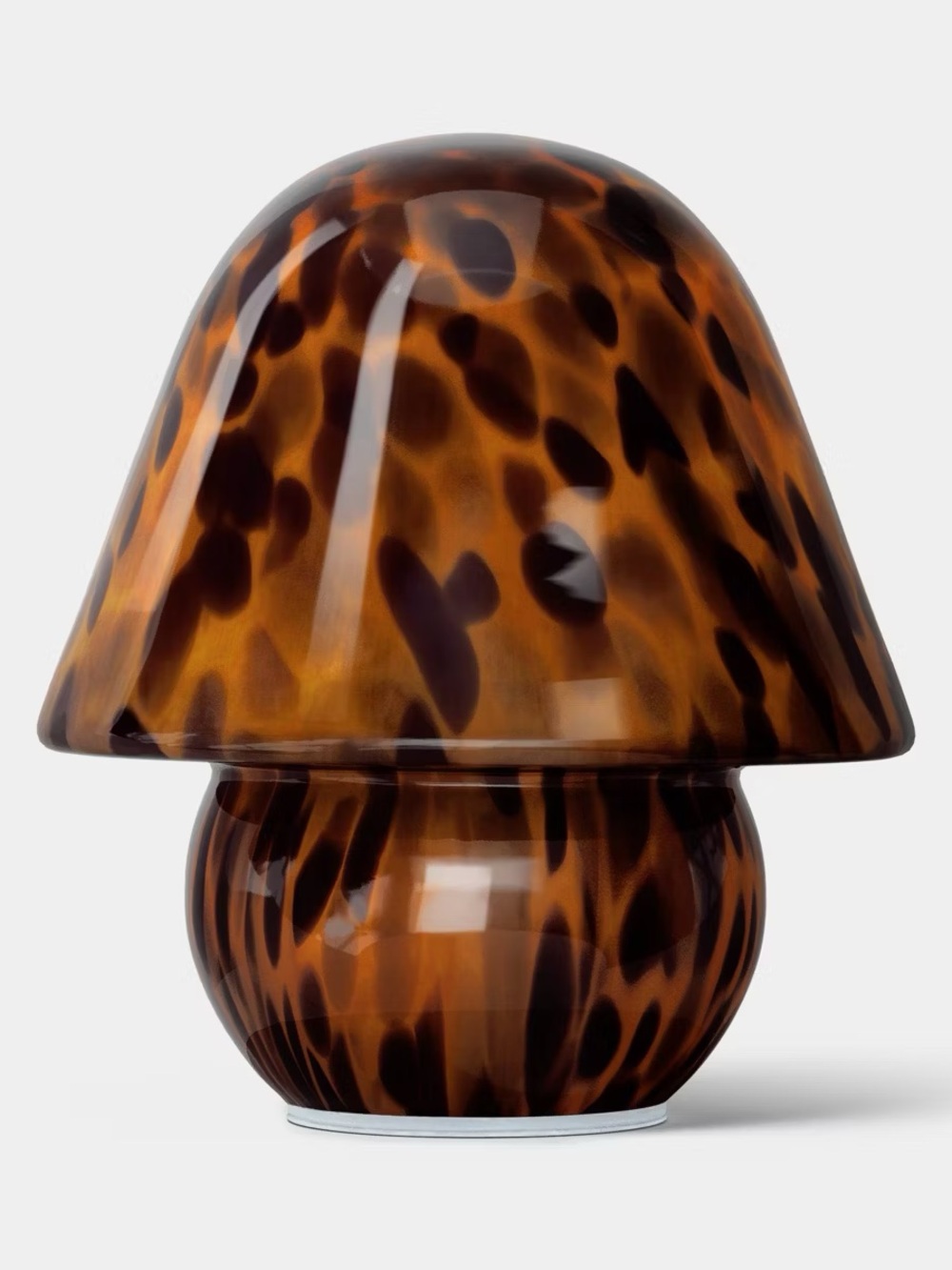 Trend Glass Table Lamp Tortoise Brown - Room Essentials